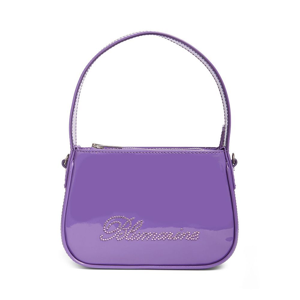Patent Leather Top Handle Bag