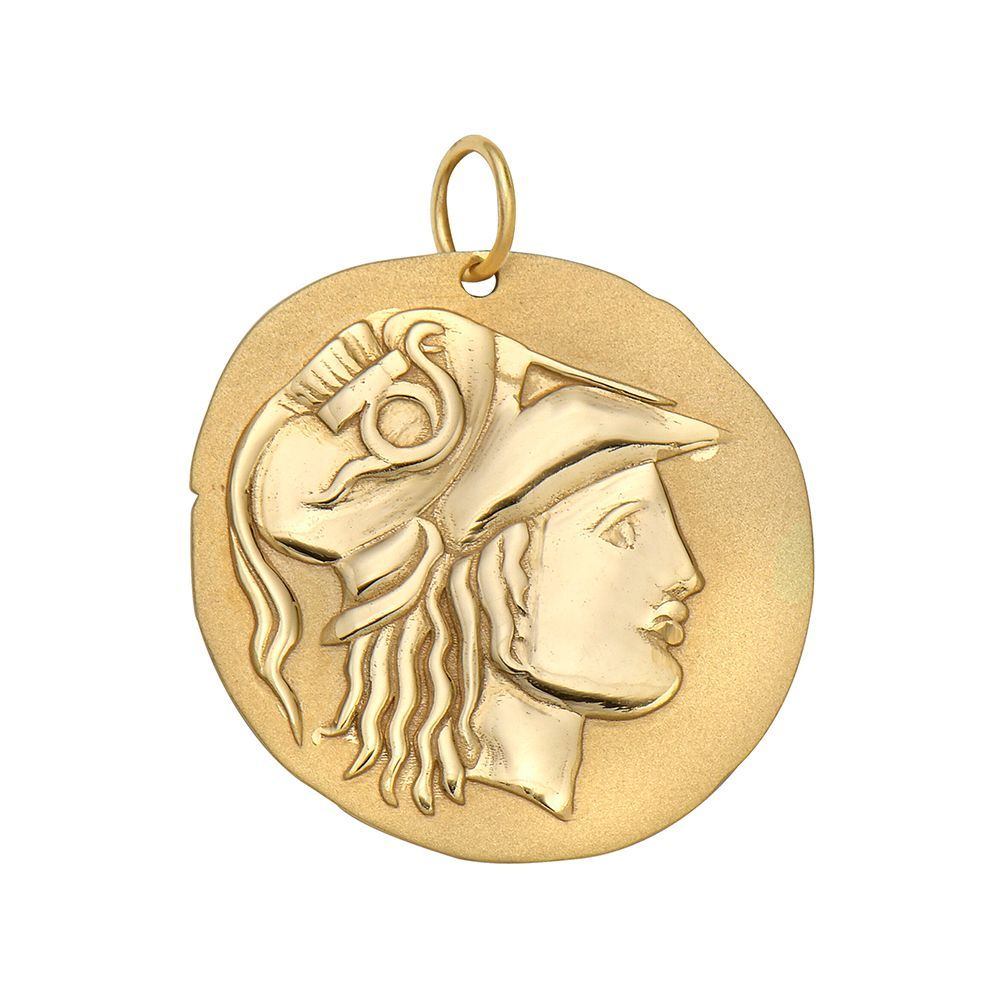 Athena and Nike Goddess Coin Medallion
