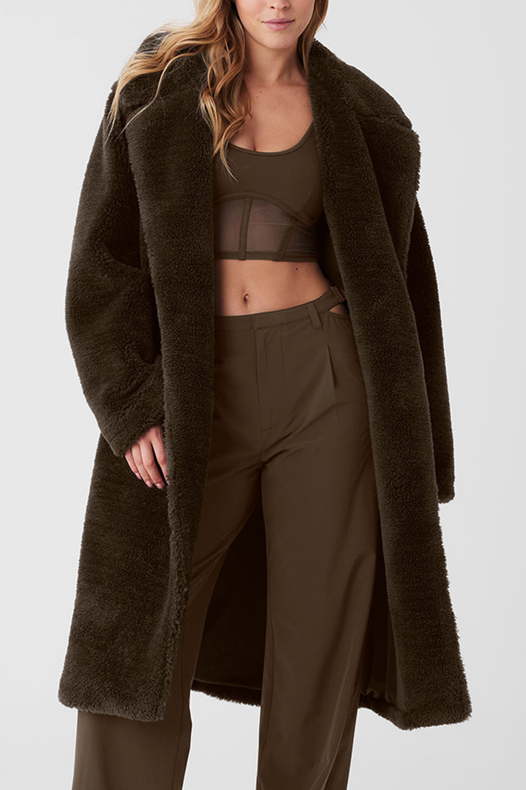 Oversized Sherpa Trench 