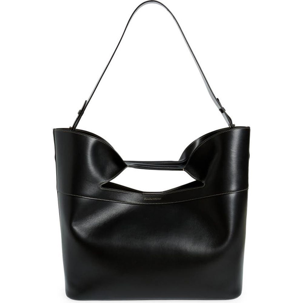 The Medium Bow Leather Tote