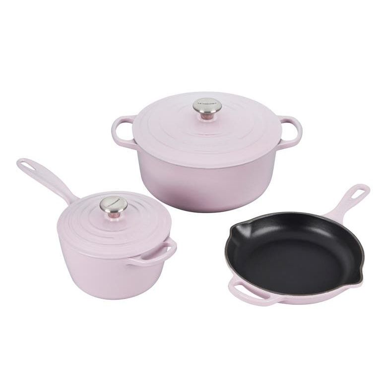 5-Piece Enameled Cast Iron Signature Cookware Set