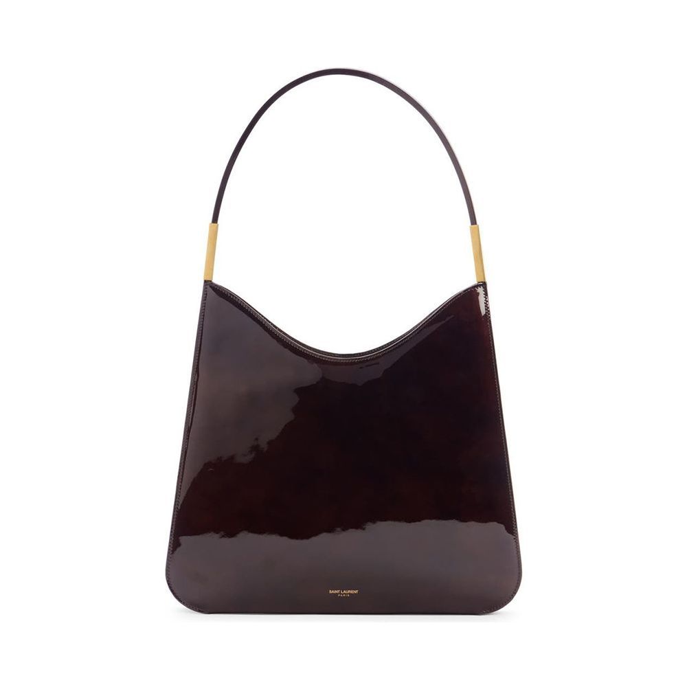 Sac Patent Leather Hobo Bag