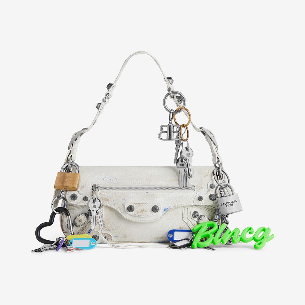 Le Cagole Small Sling Bag With Charms