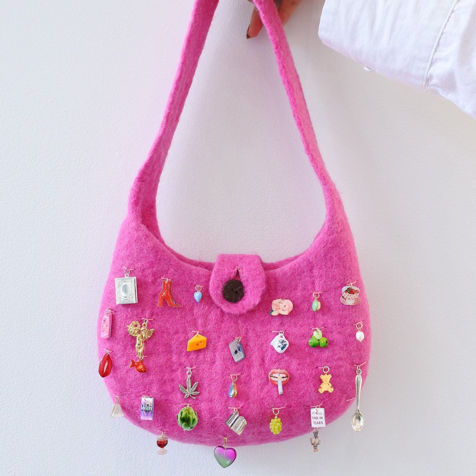 Fuzzy Feelings Charmie Bag