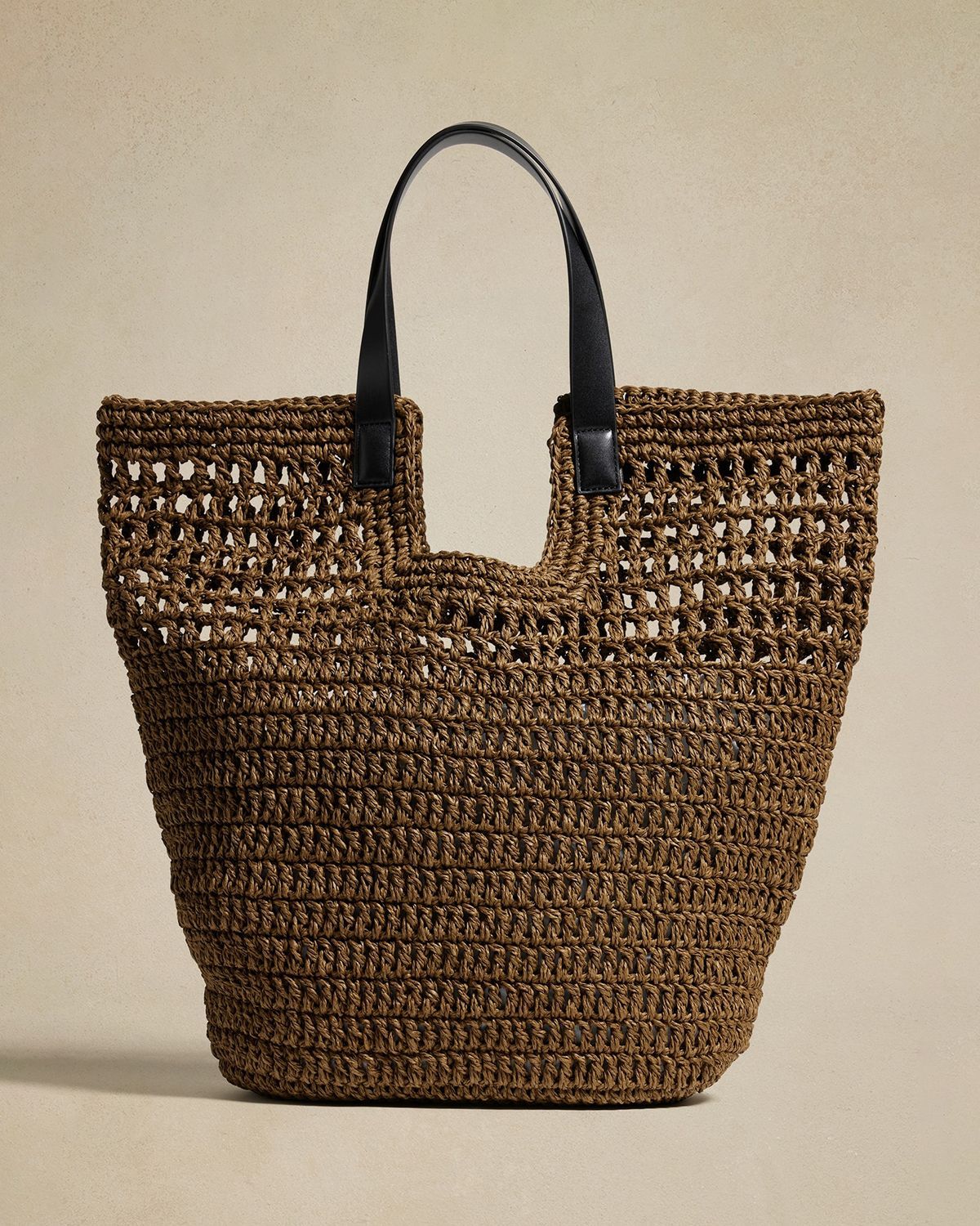 Paper Straw Shopper Tote