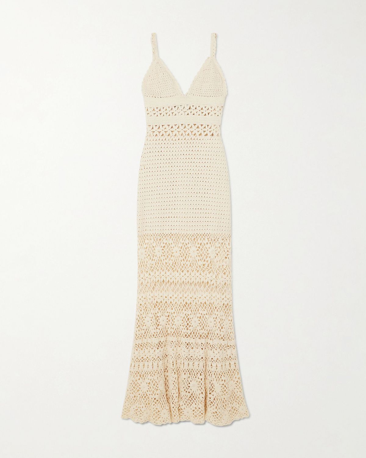 Bella Crocheted Cotton Maxi Dress