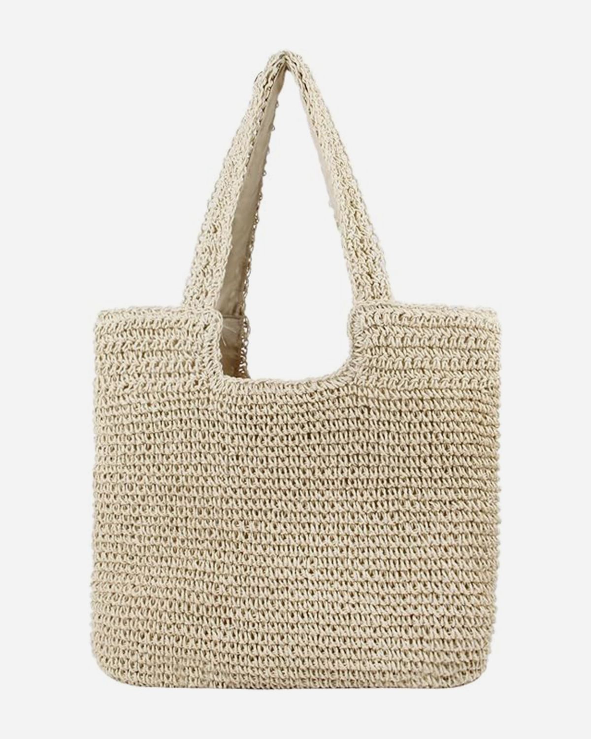 Straw Beach Bag