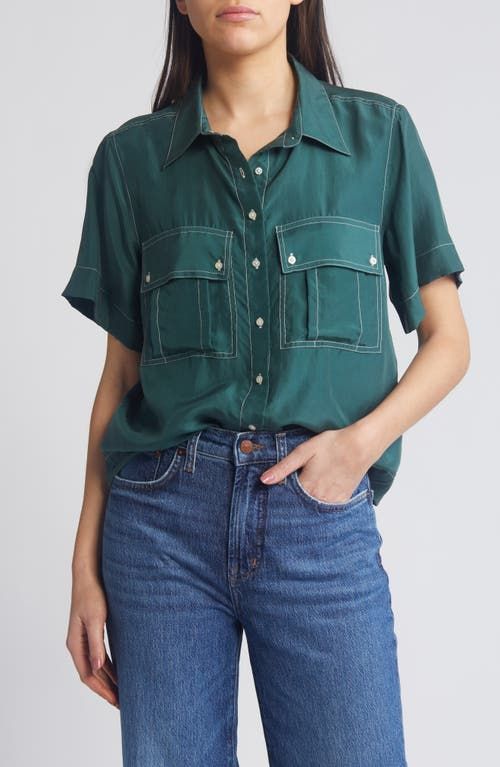 The Cargo Silk Button-Up Shirt