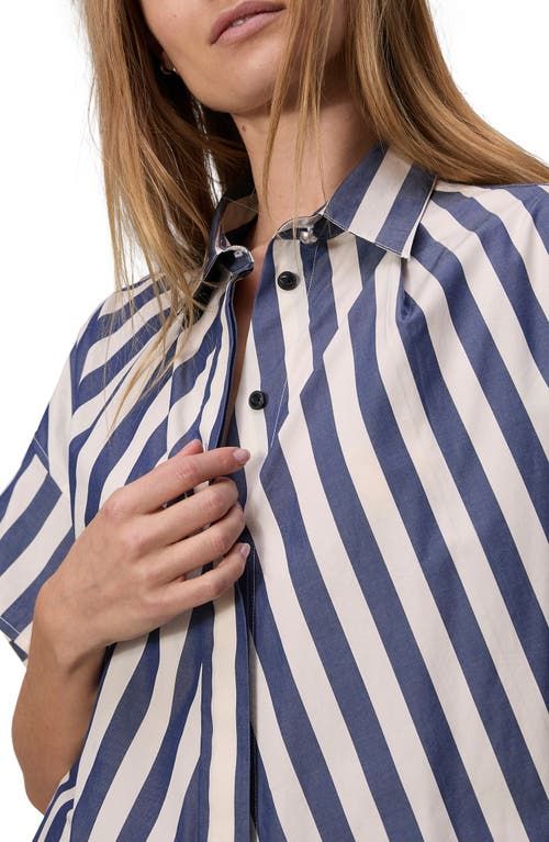 Martha Poplin Button-Up Shirt 