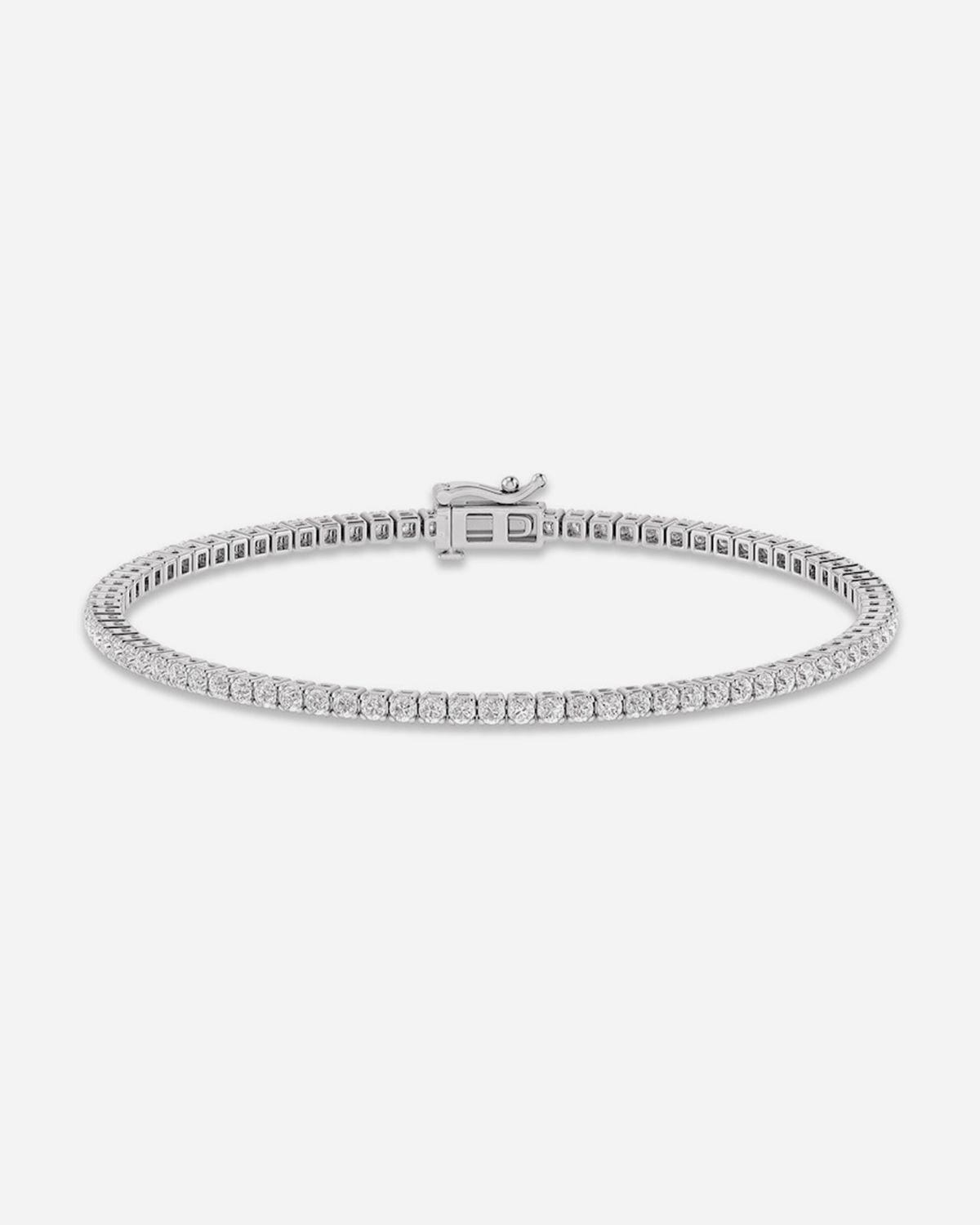 Lab-Created Diamonds Tennis Bracelet