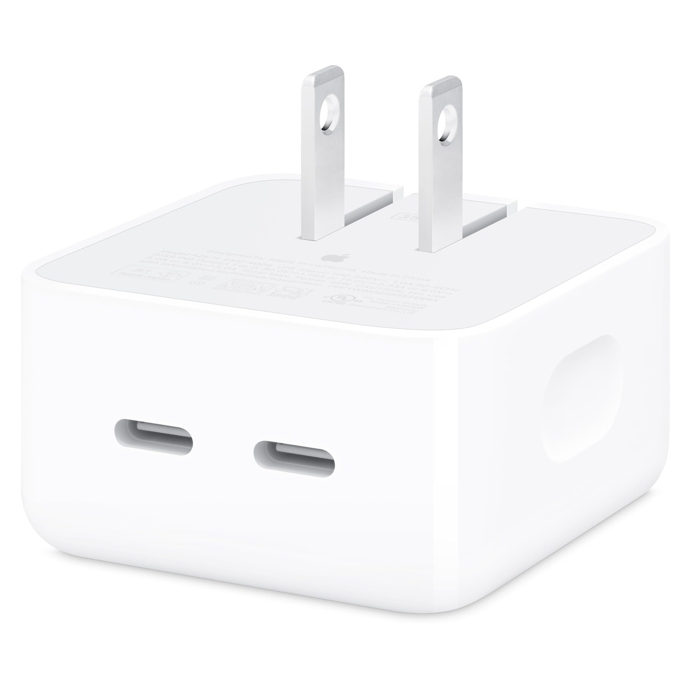 35W Dual USB-C Port Compact Power Adapter