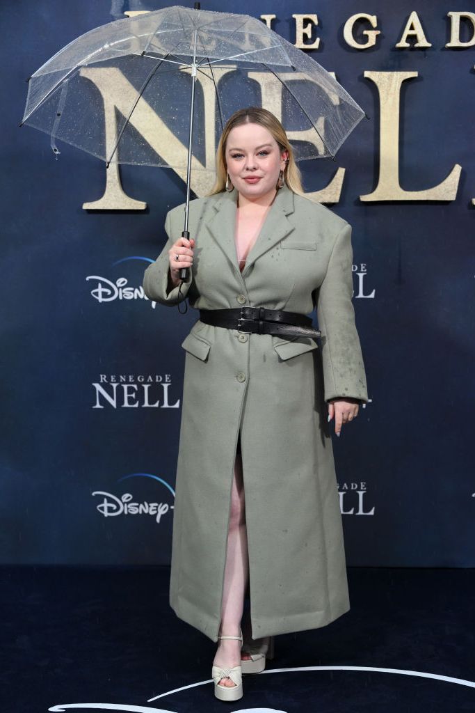 london, england march 26 nicola coughlan attends the world premiere of renegade nell at everyman borough yards on march 26, 2024 in london, england photo by karwai tangwireimage