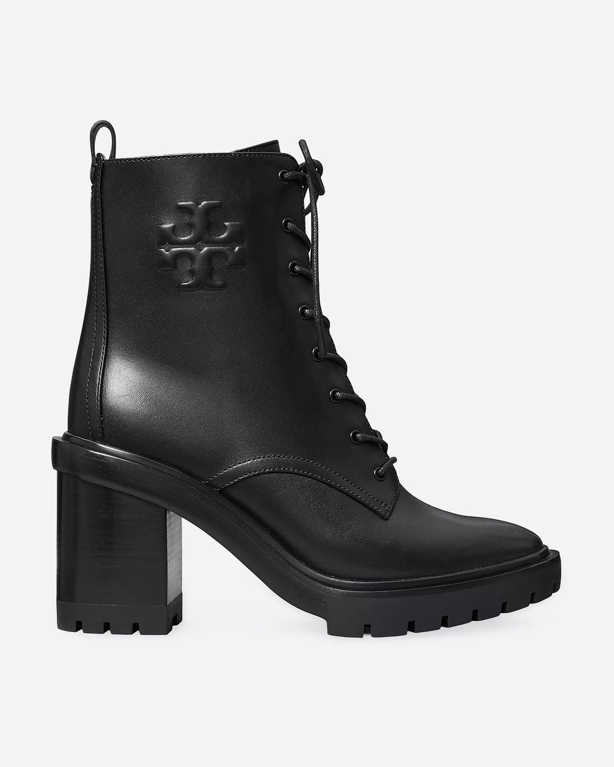 Double T Lug Ankle Boots