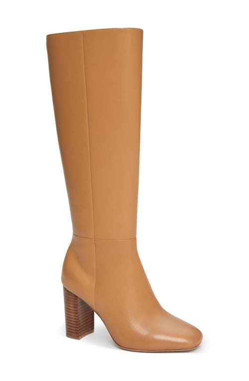 Keely Knee High Boot in Cognac