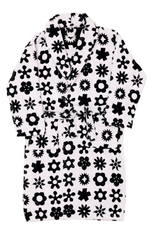 Flower Cotton Bathrobe 