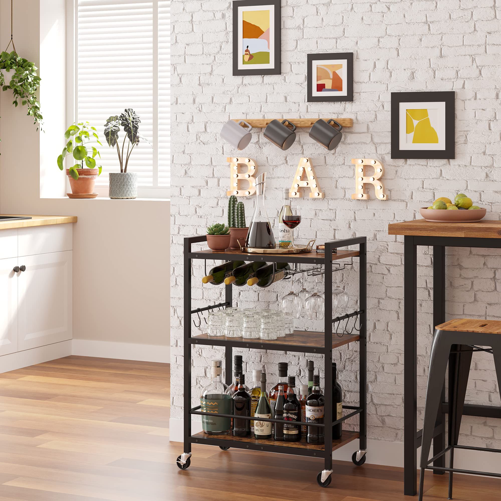 Bar Cart, Serving Cart 