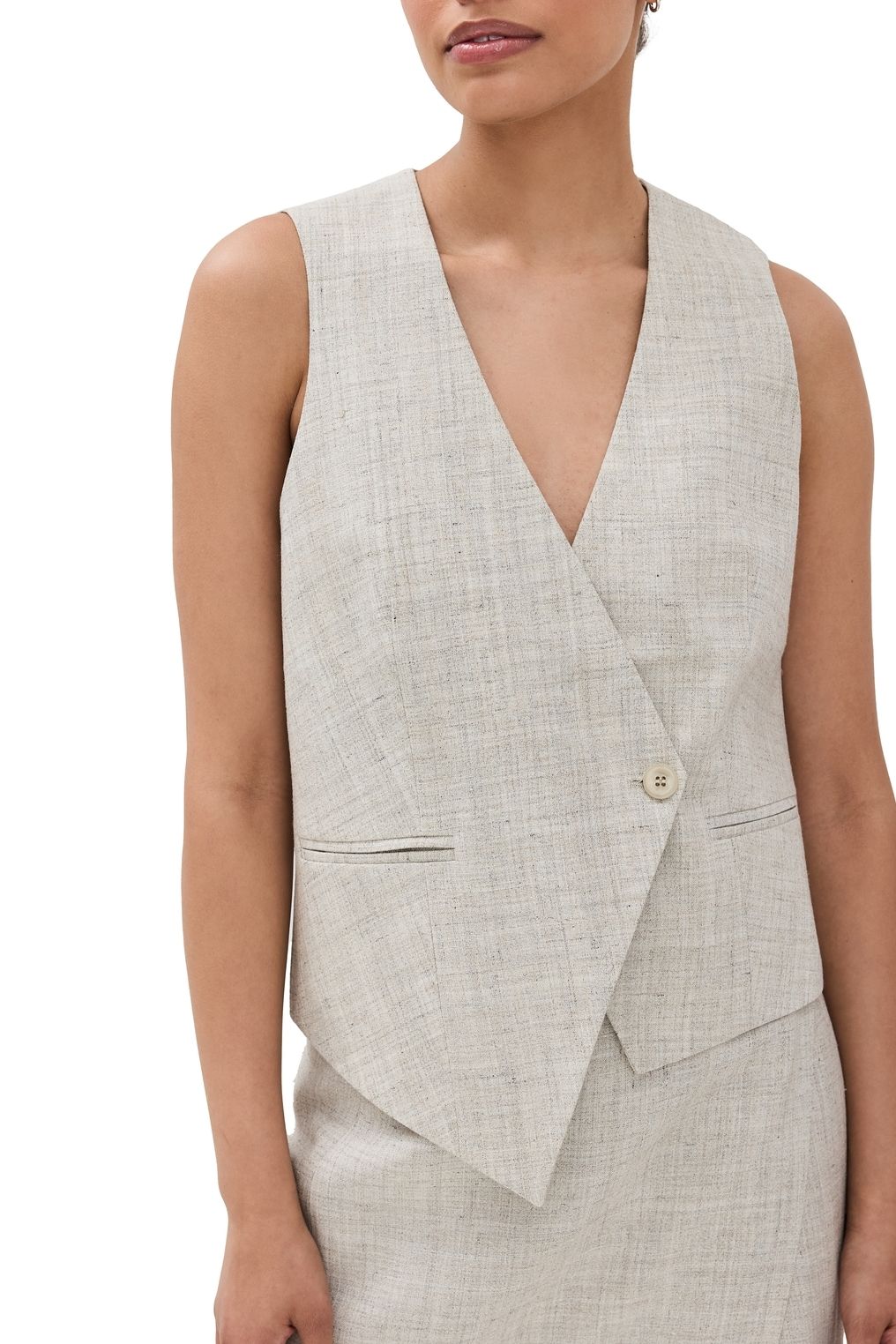 Tailored Overlap Waistcoat