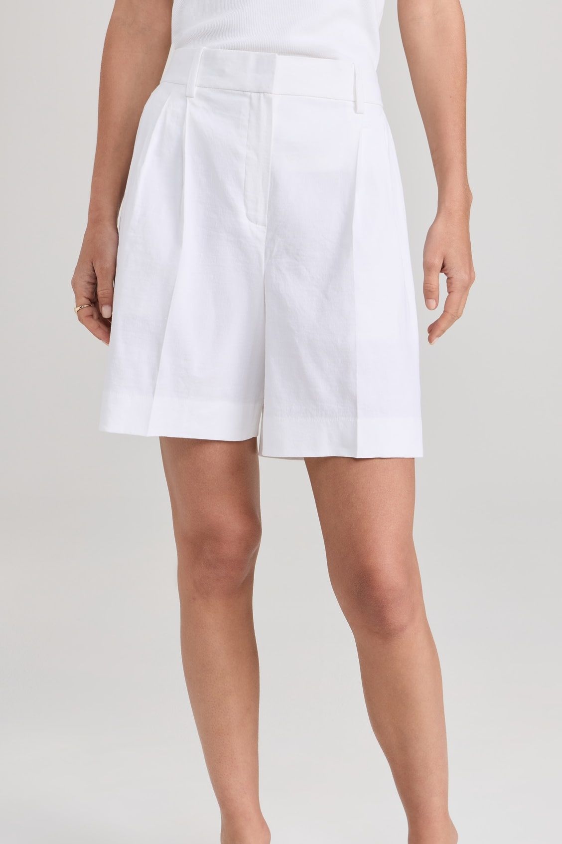 Double Pleated Shorts