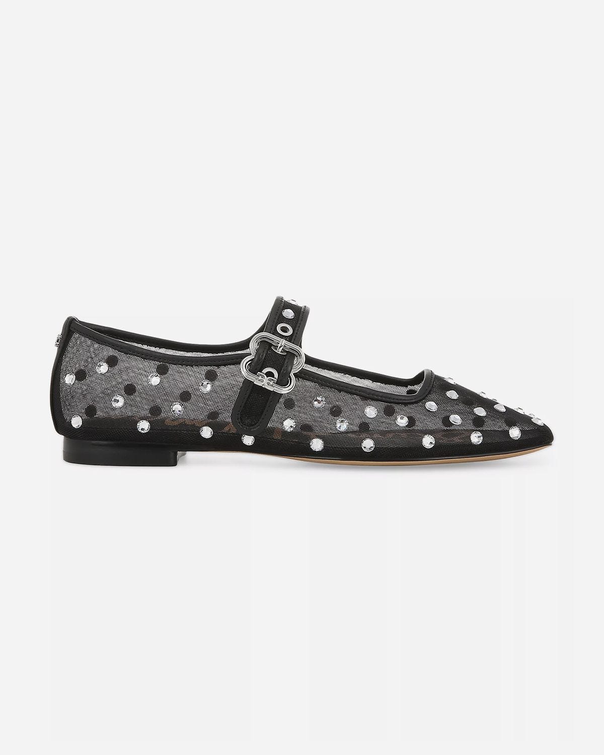 Michaela Rhinestone-Embellished Mary Janes