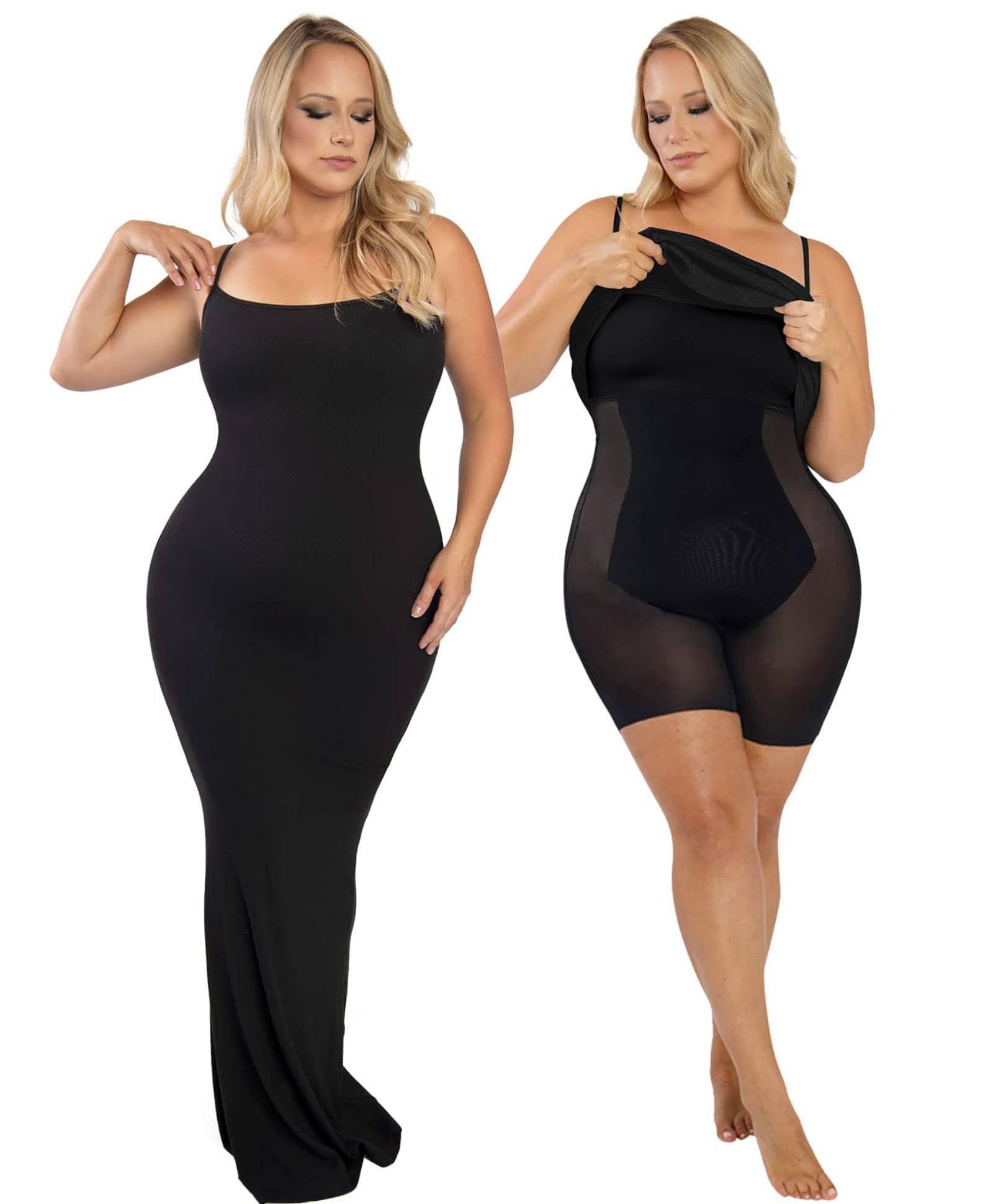 Built-In Shapewear Maxi Dress