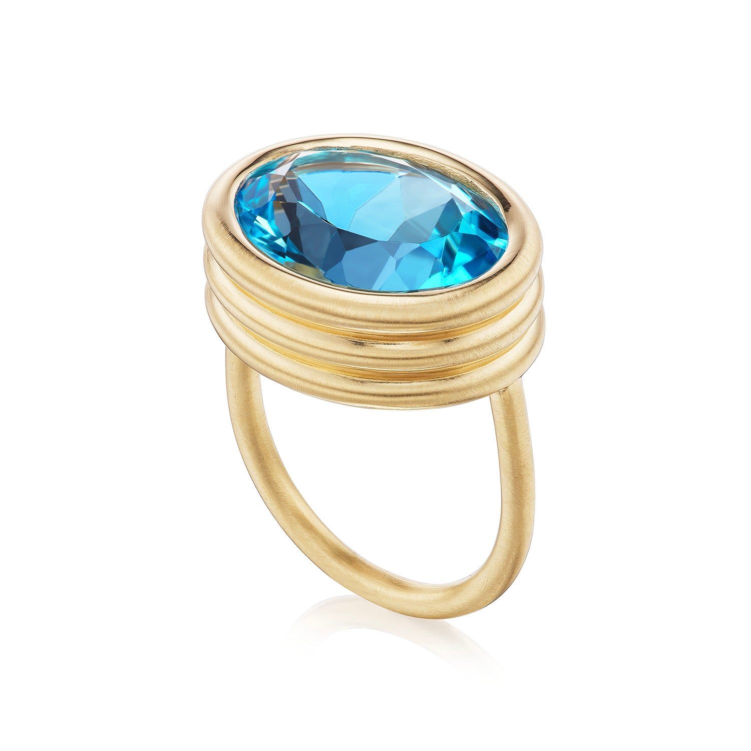 Scuba Blue Topaz Ring