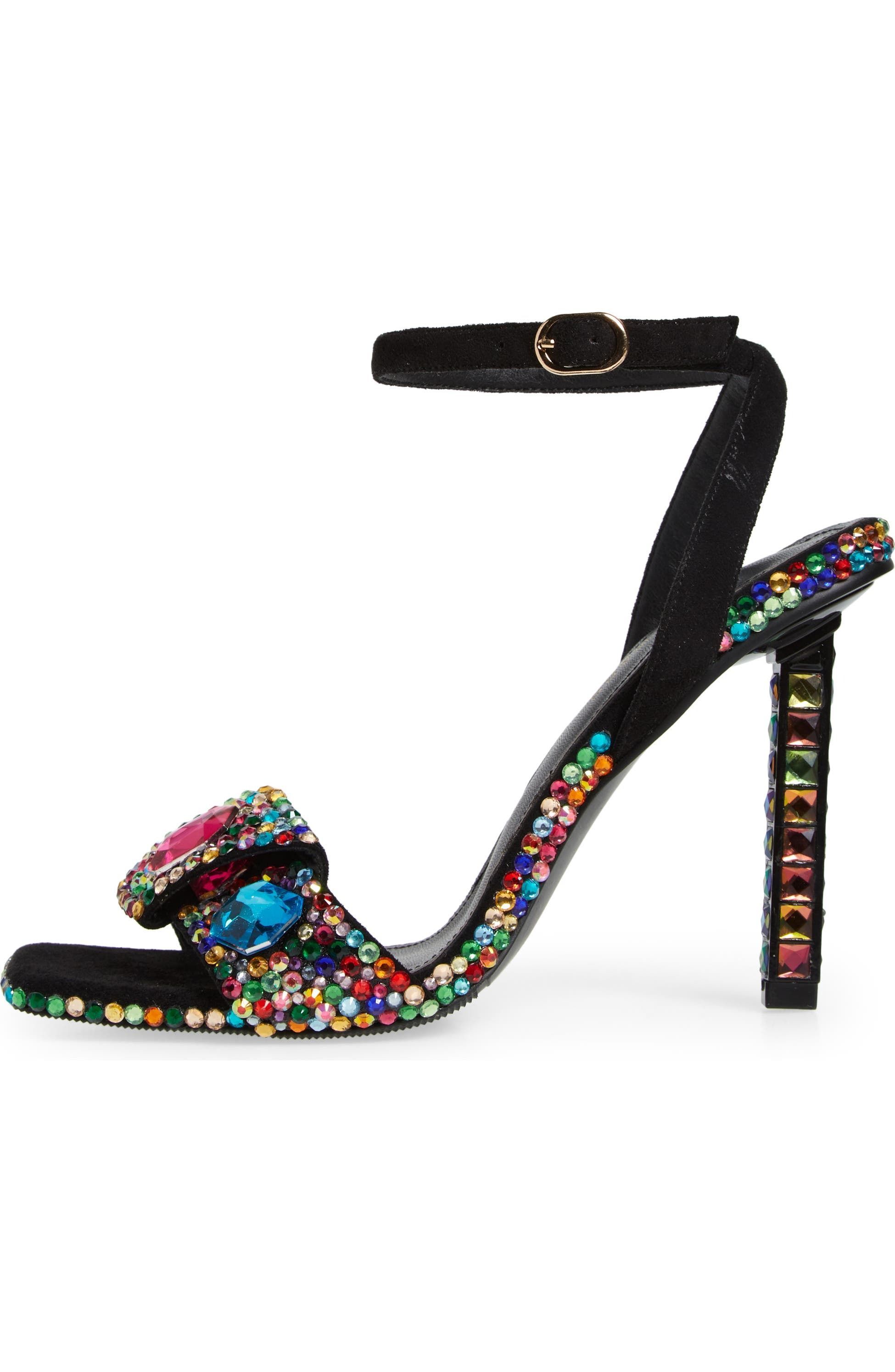 Discoball Ankle Strap Sandal