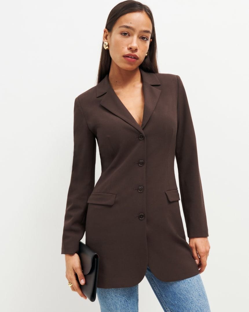 Jacques Long Fitted Blazer