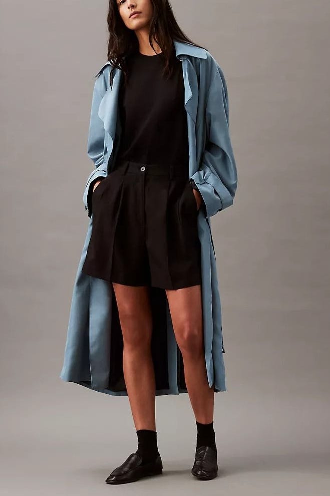 Relaxed Trench Coat