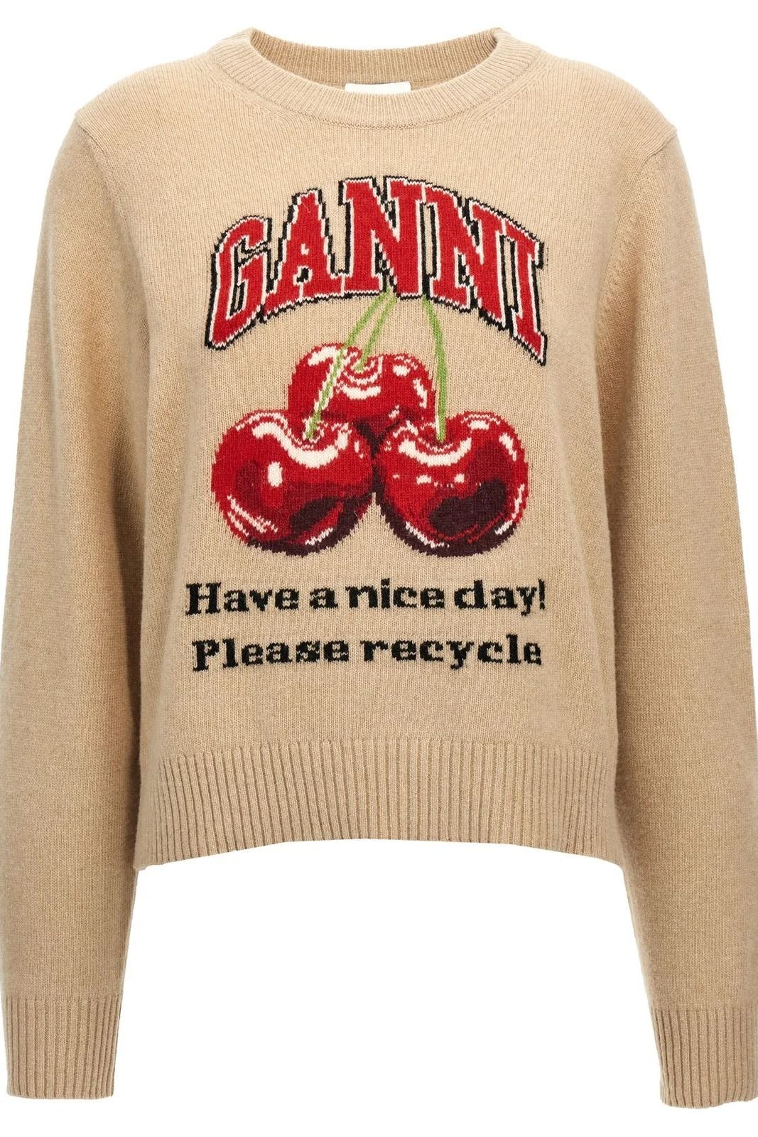 Cherry Crewneck Sweater