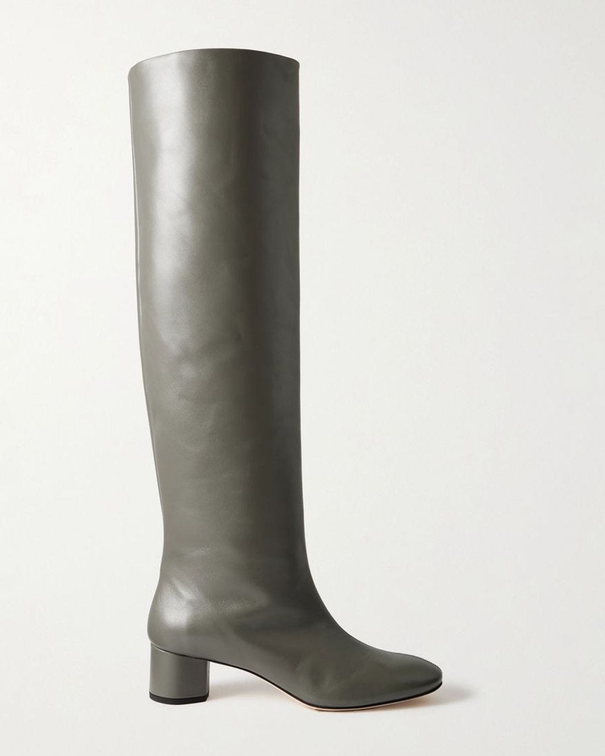 Willa Leather Knee Boots