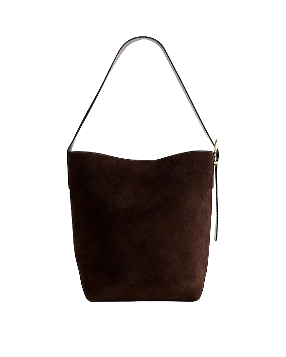 Suede Essentials Bucket Tote