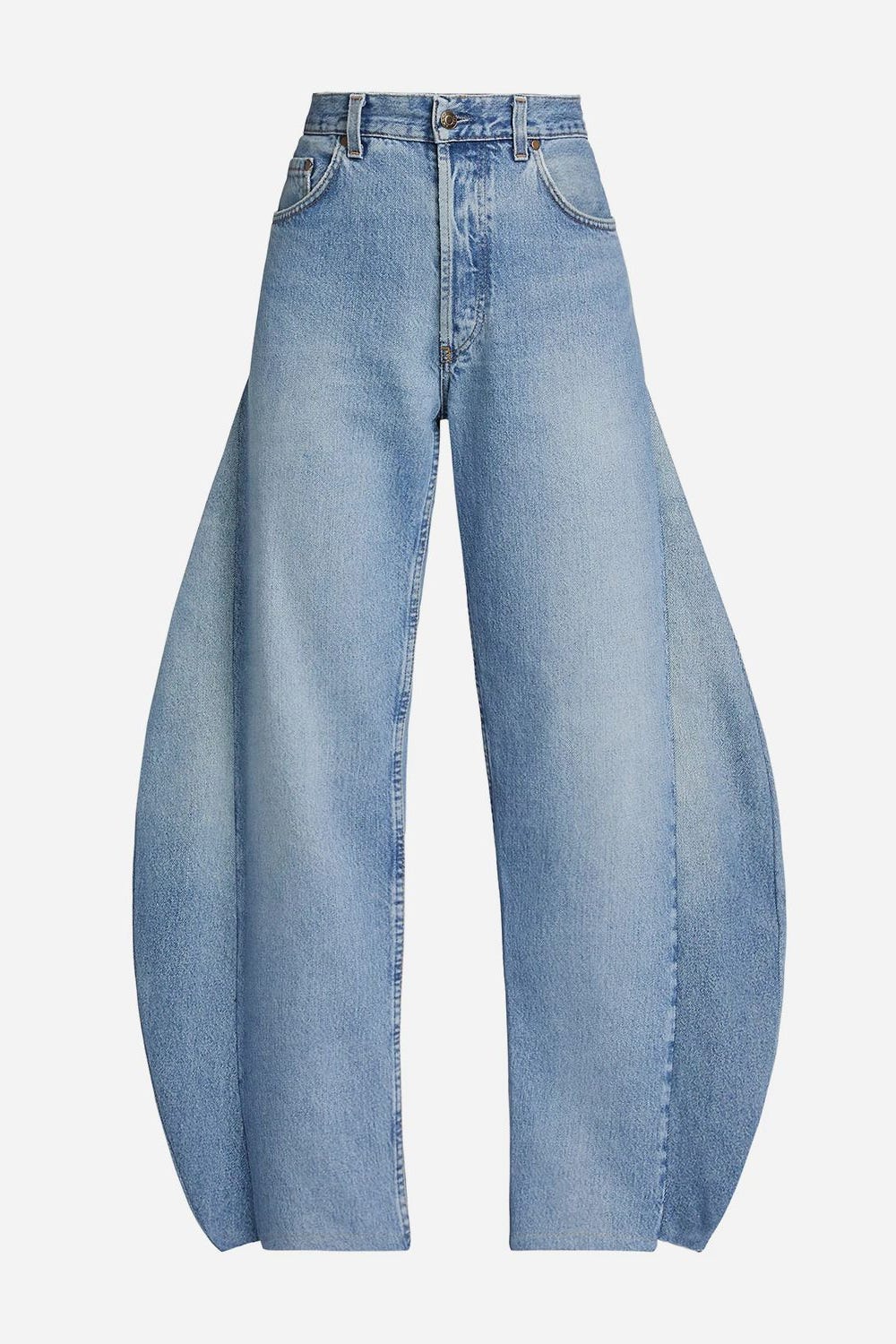 Curved Barrel Jeans