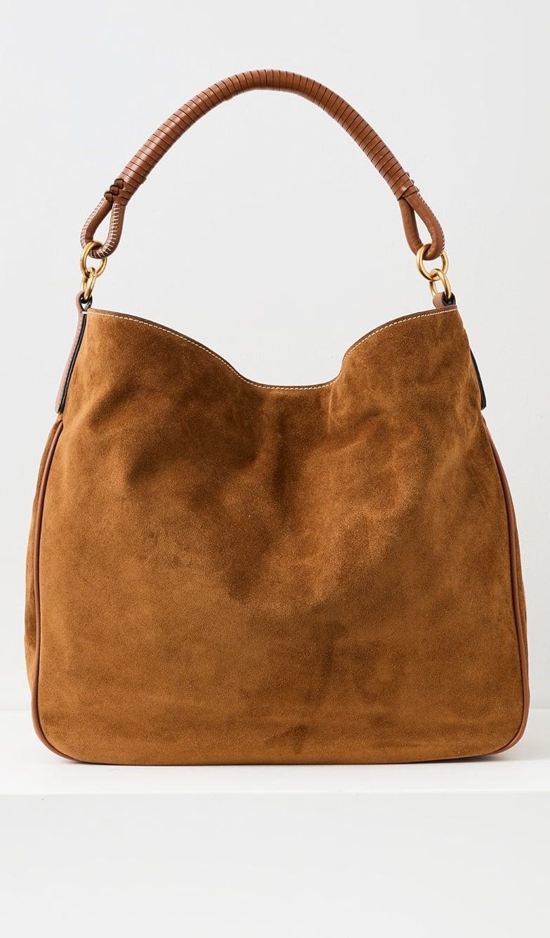 Perry Hobo Bag Tan One Size