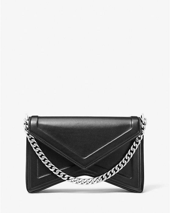 Manhatta Leather Shoulder Bag