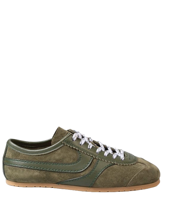 Suede sneakers