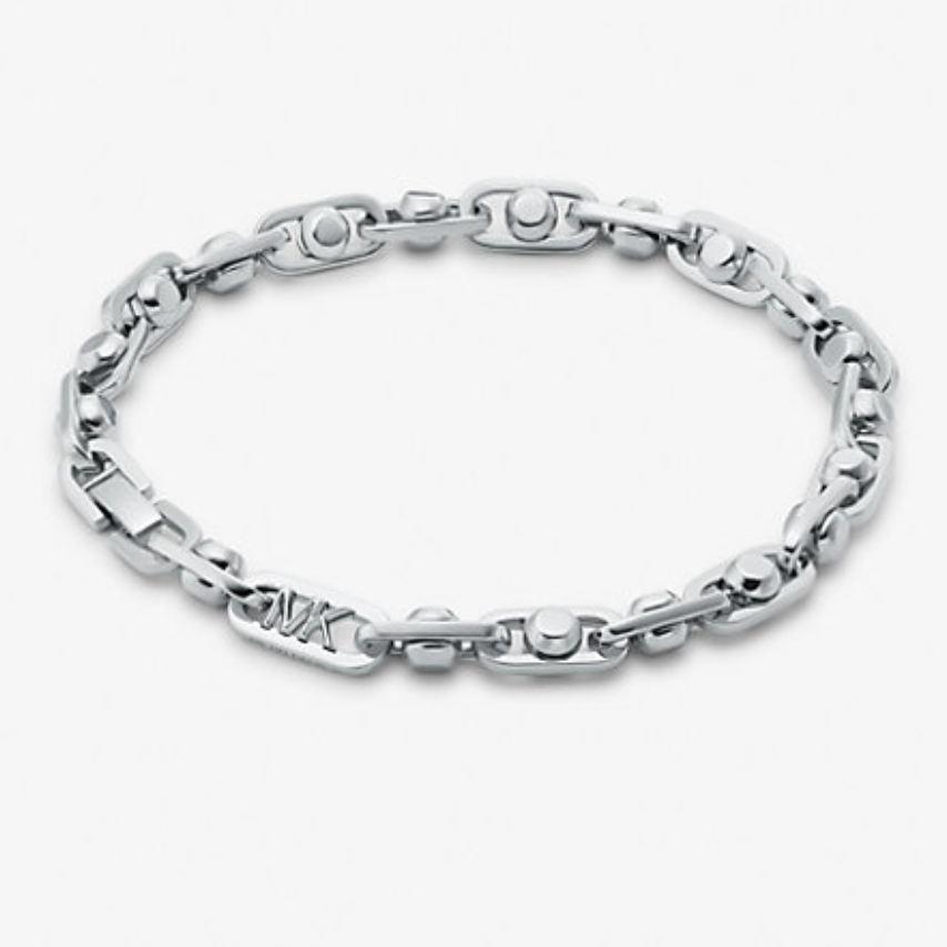 Astor Link Precious Metal-Plated Brass Bracelet