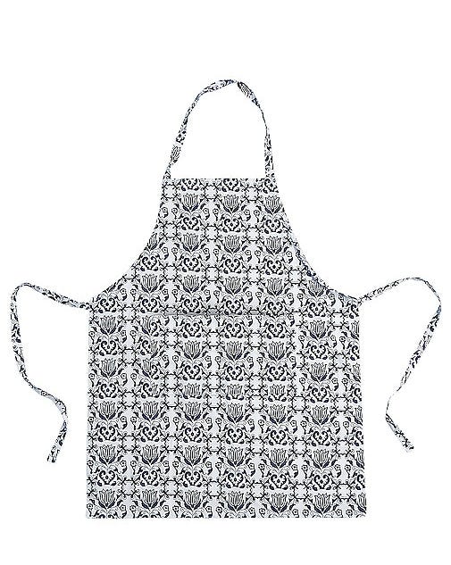 Blue & White Apron in Navy.