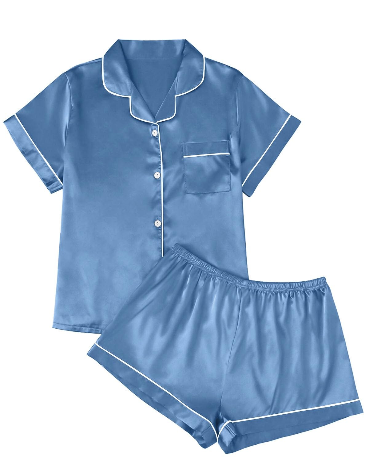 Silk Satin Pajama Set