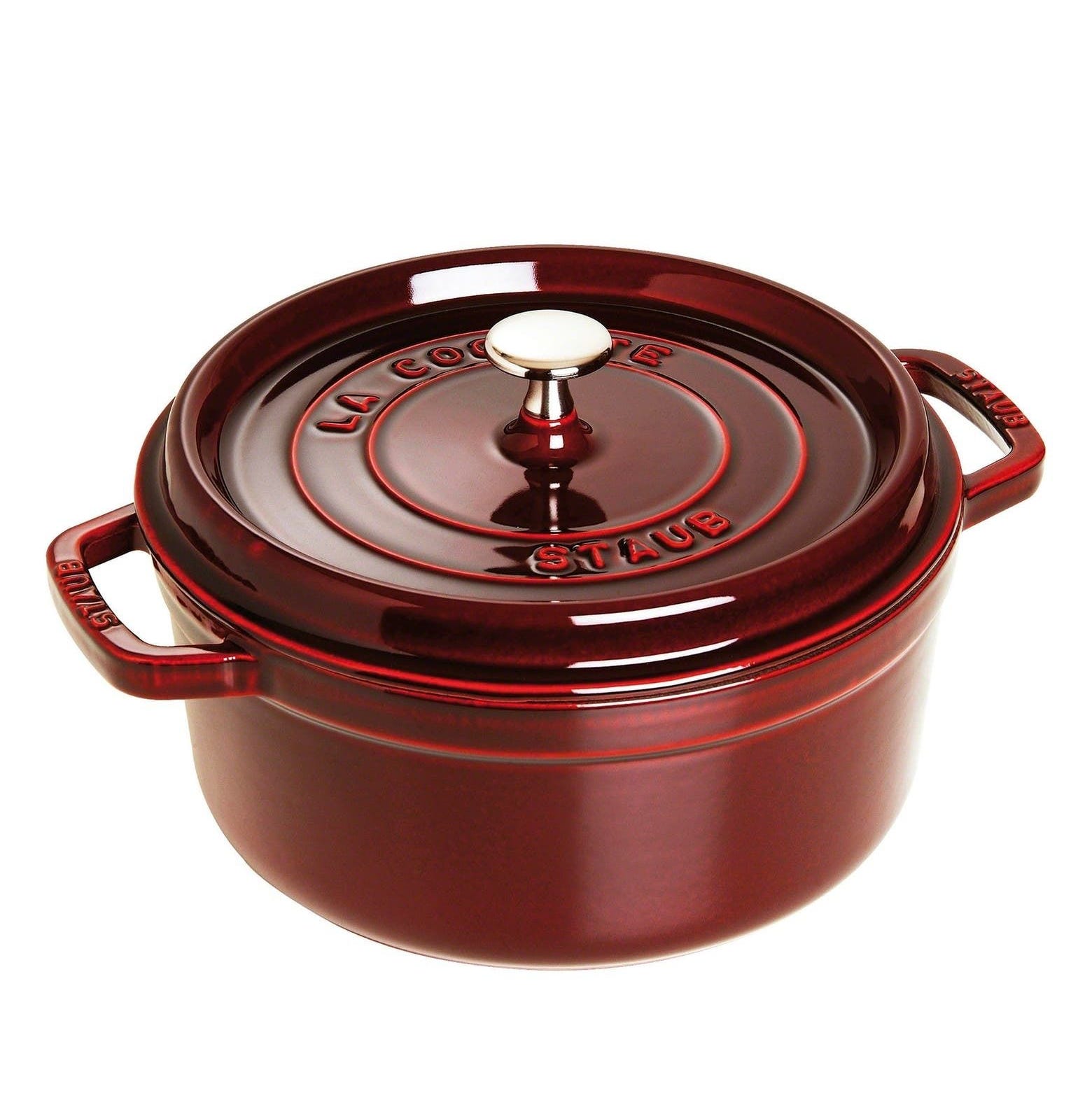 4-Quart Enameled Cast Iron Cocotte