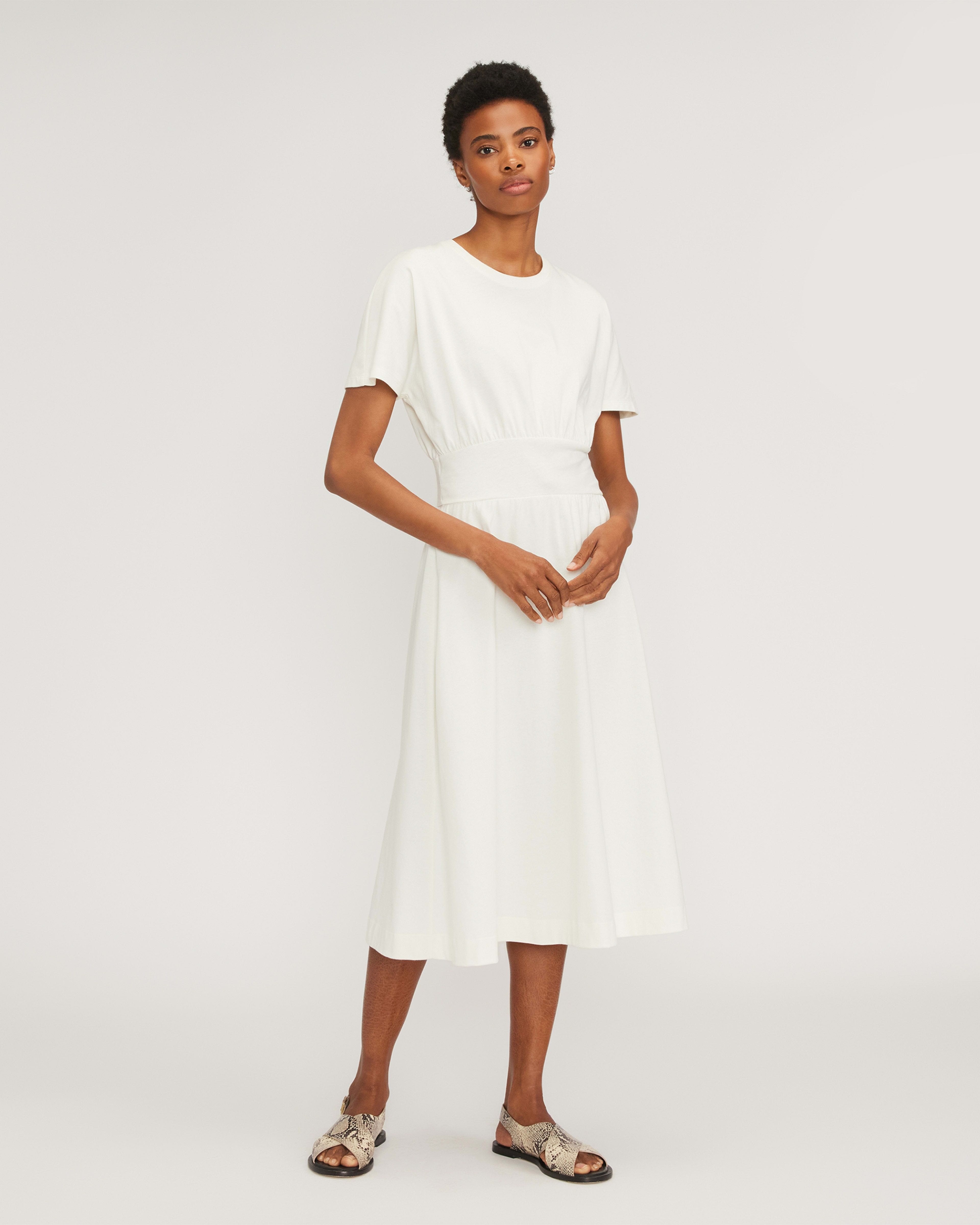 The Organic Cotton Waisted Dress