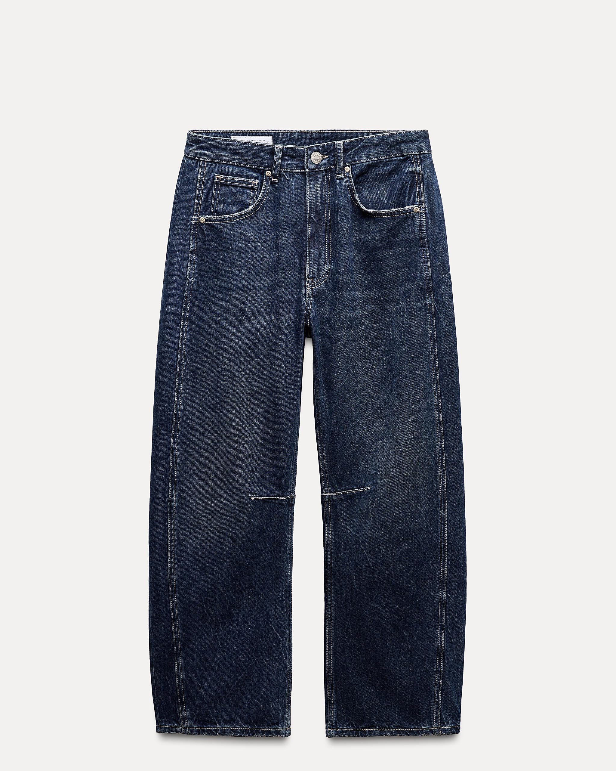 TRF Relaxed Mid-Rise Balloon Jeans