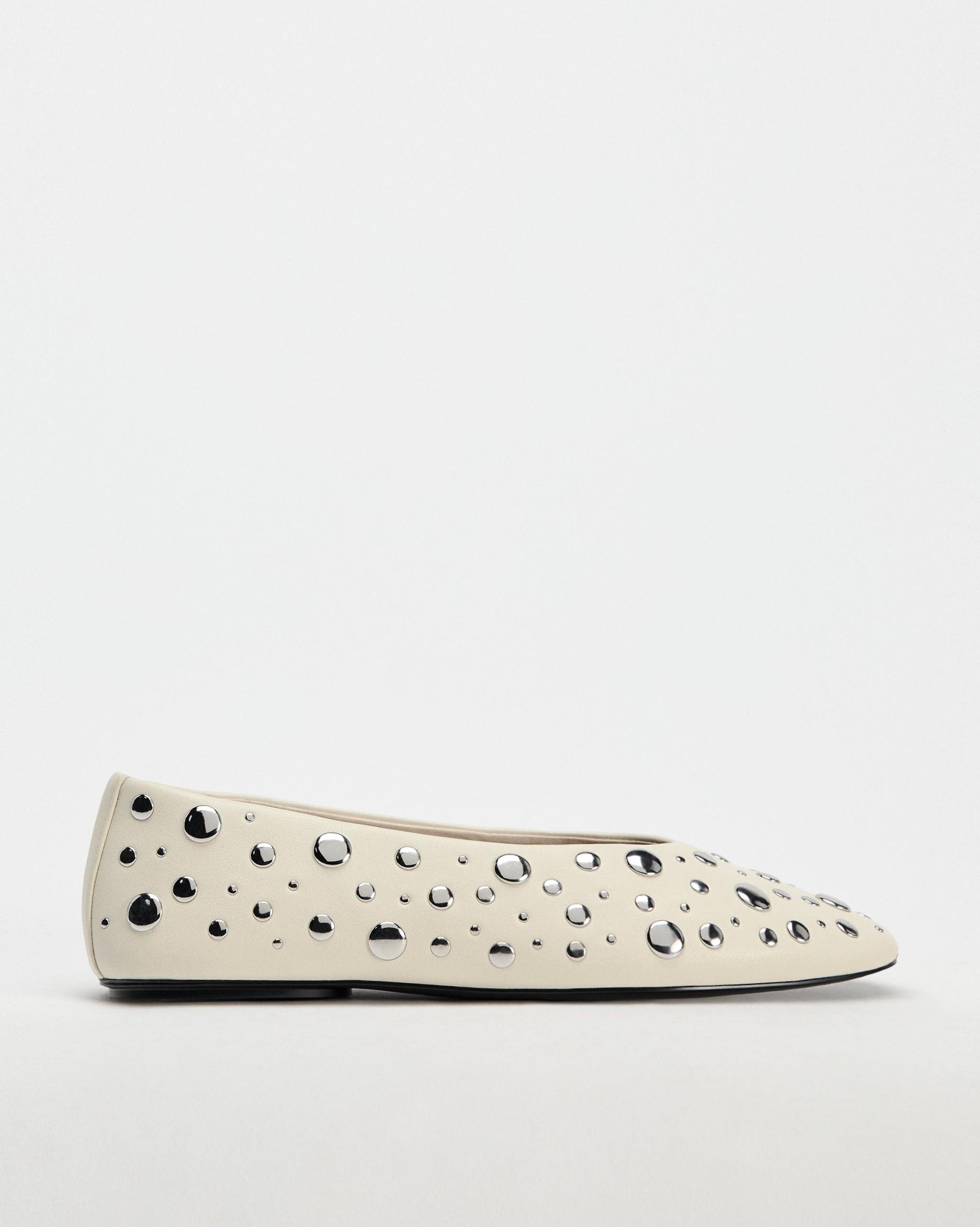 Studded Ballet Flats