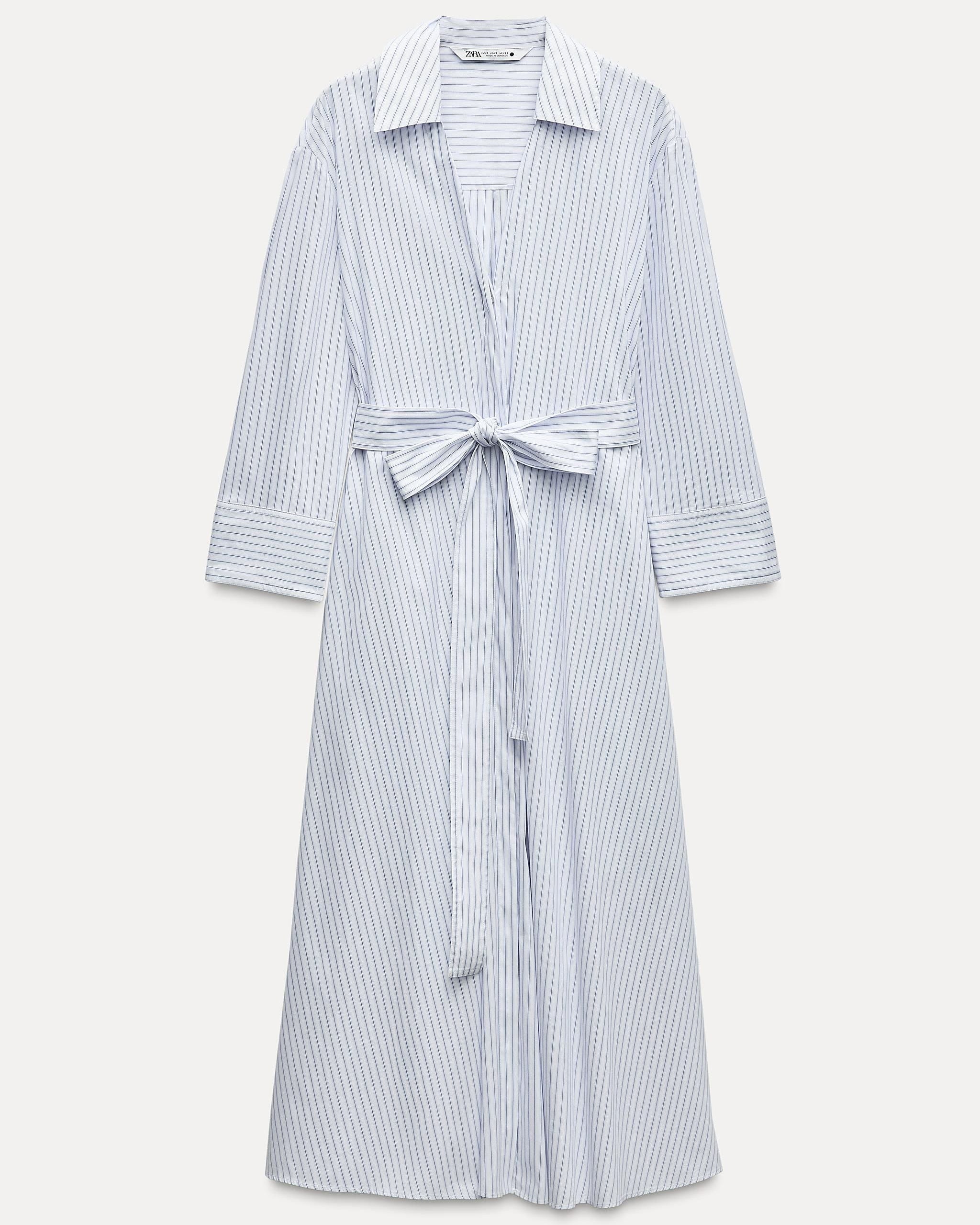 ZW Collection Poplin Shirt Dress