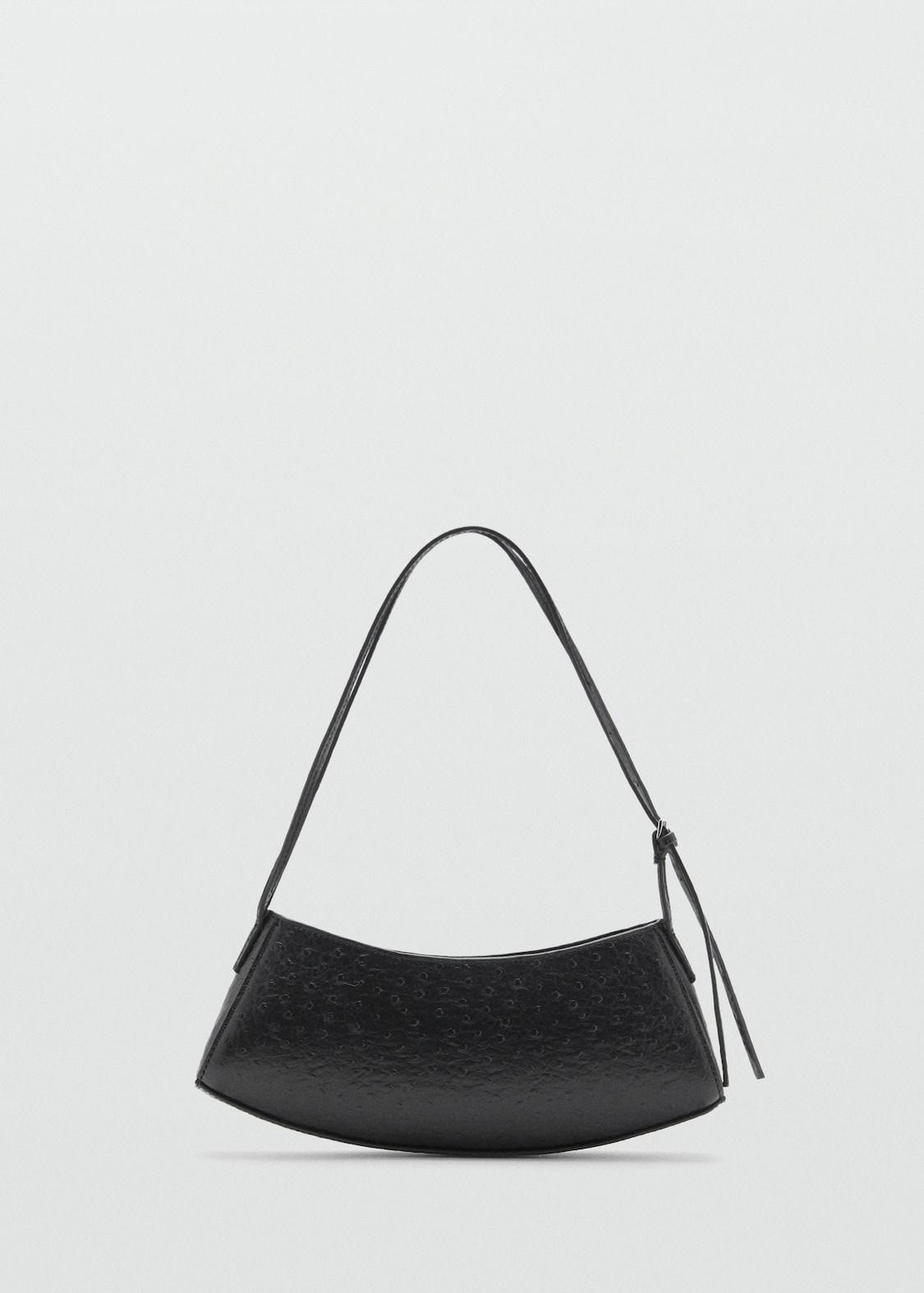 Oval Textured Bag 