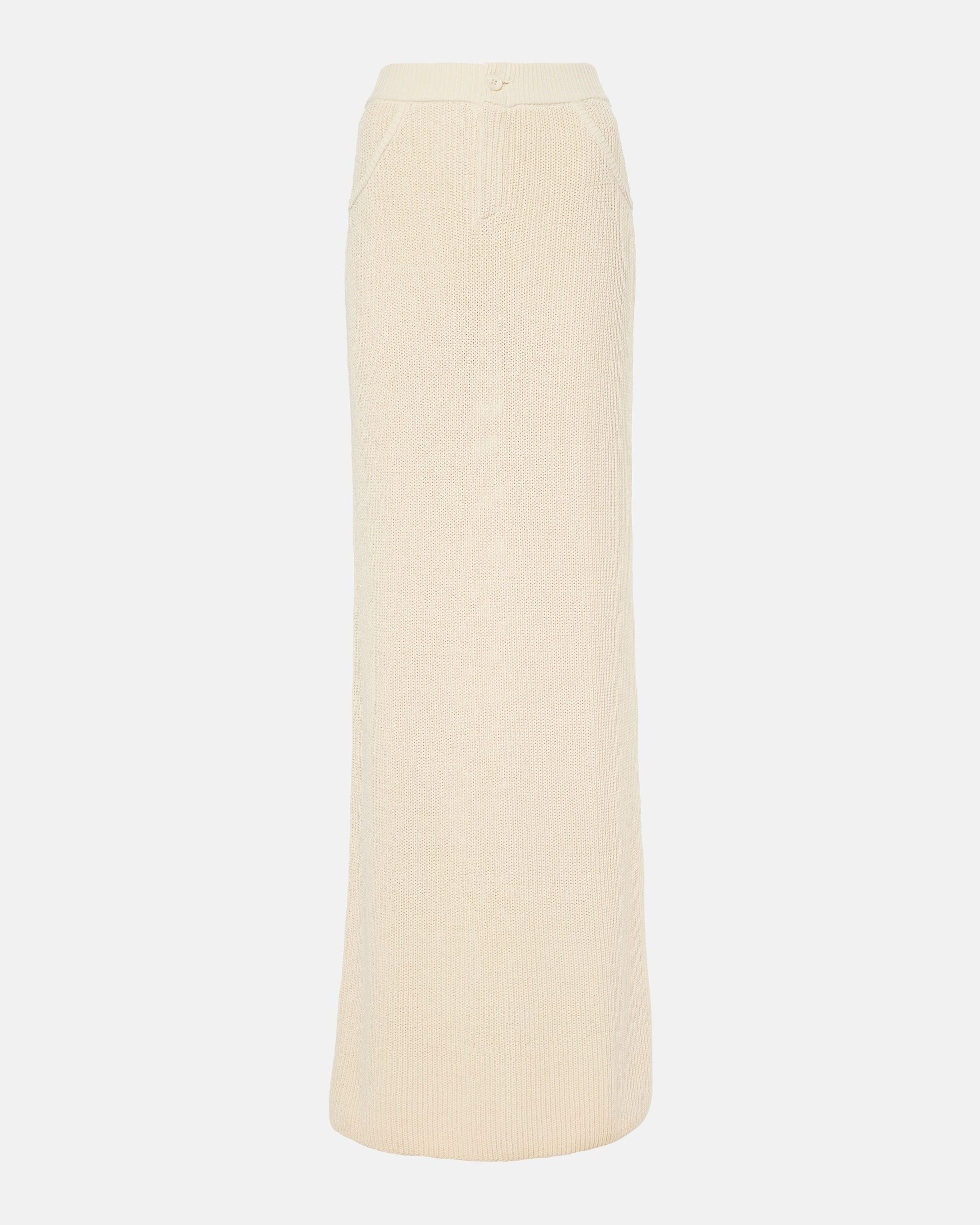 Castu Ribbed-Knit Maxi Skirt