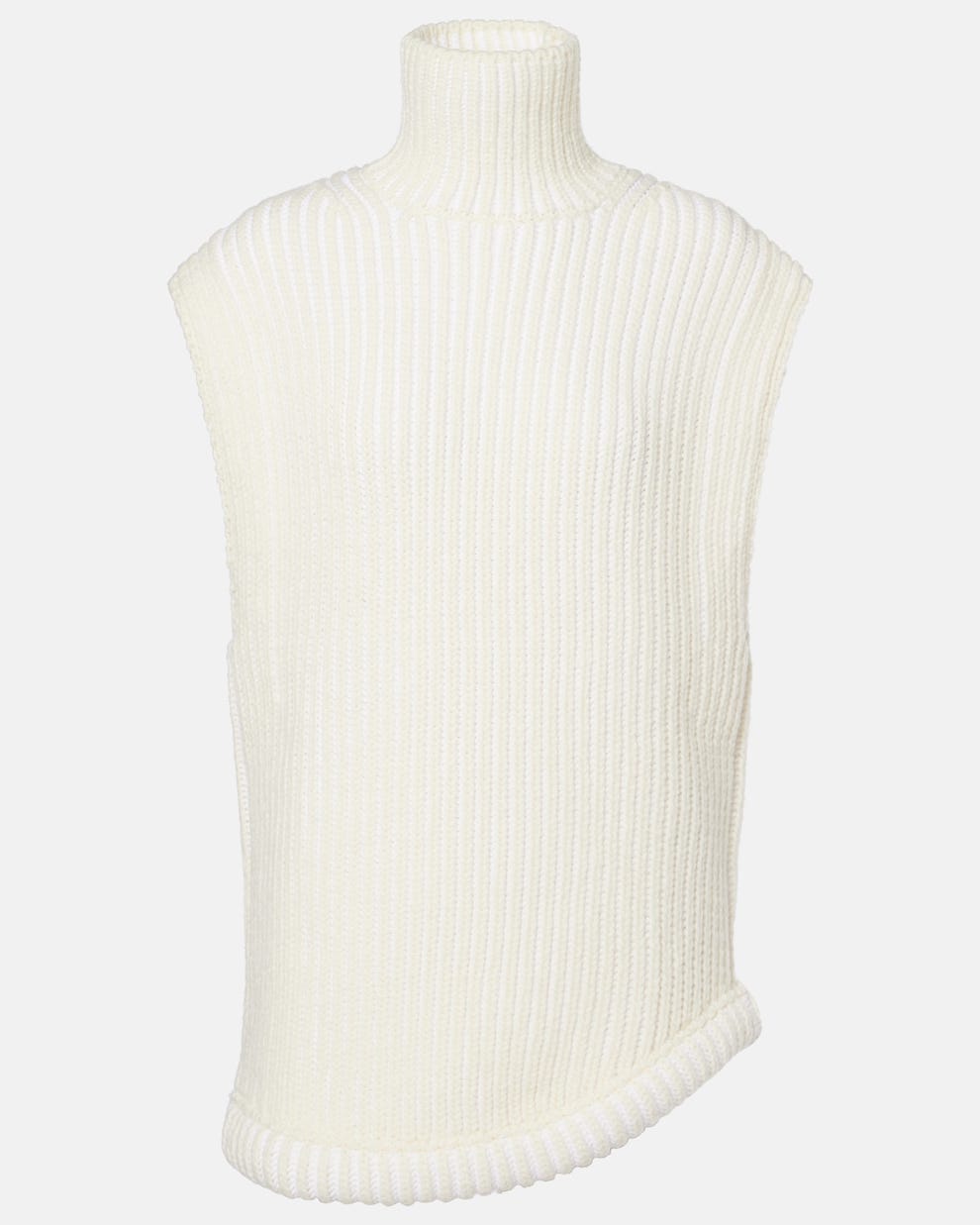 Ribbed-Knit Sweater Vest