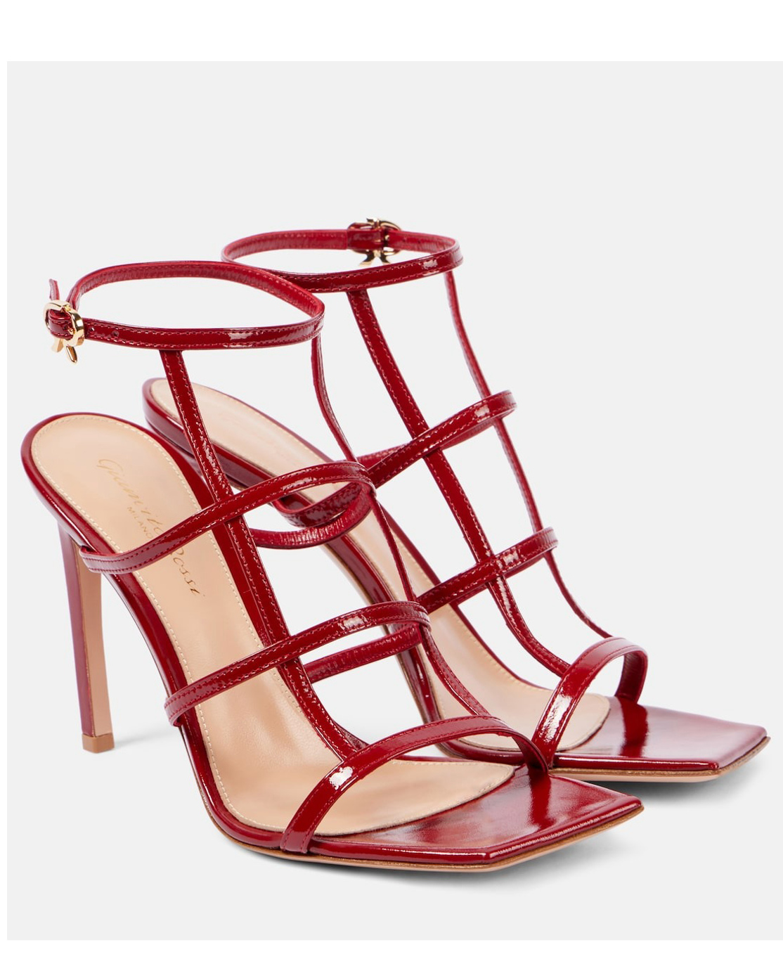 Mondry Patent Leather Sandals