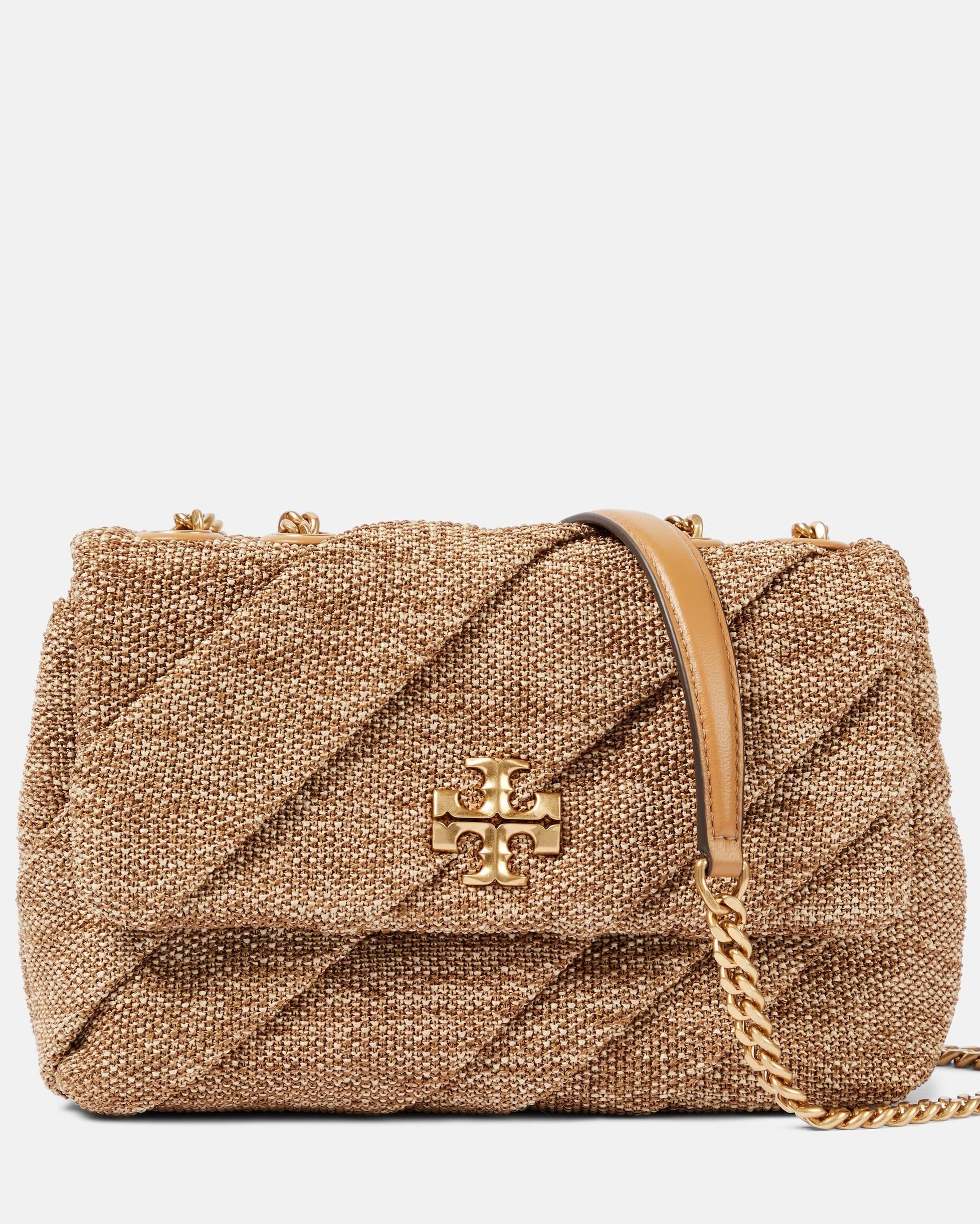 Kira Small Raffia Shoulder Bag