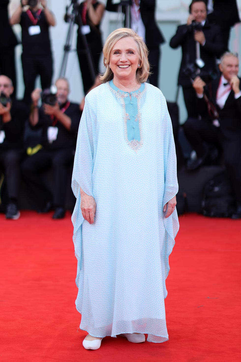 hillary clinton at the 2022 venice film festival