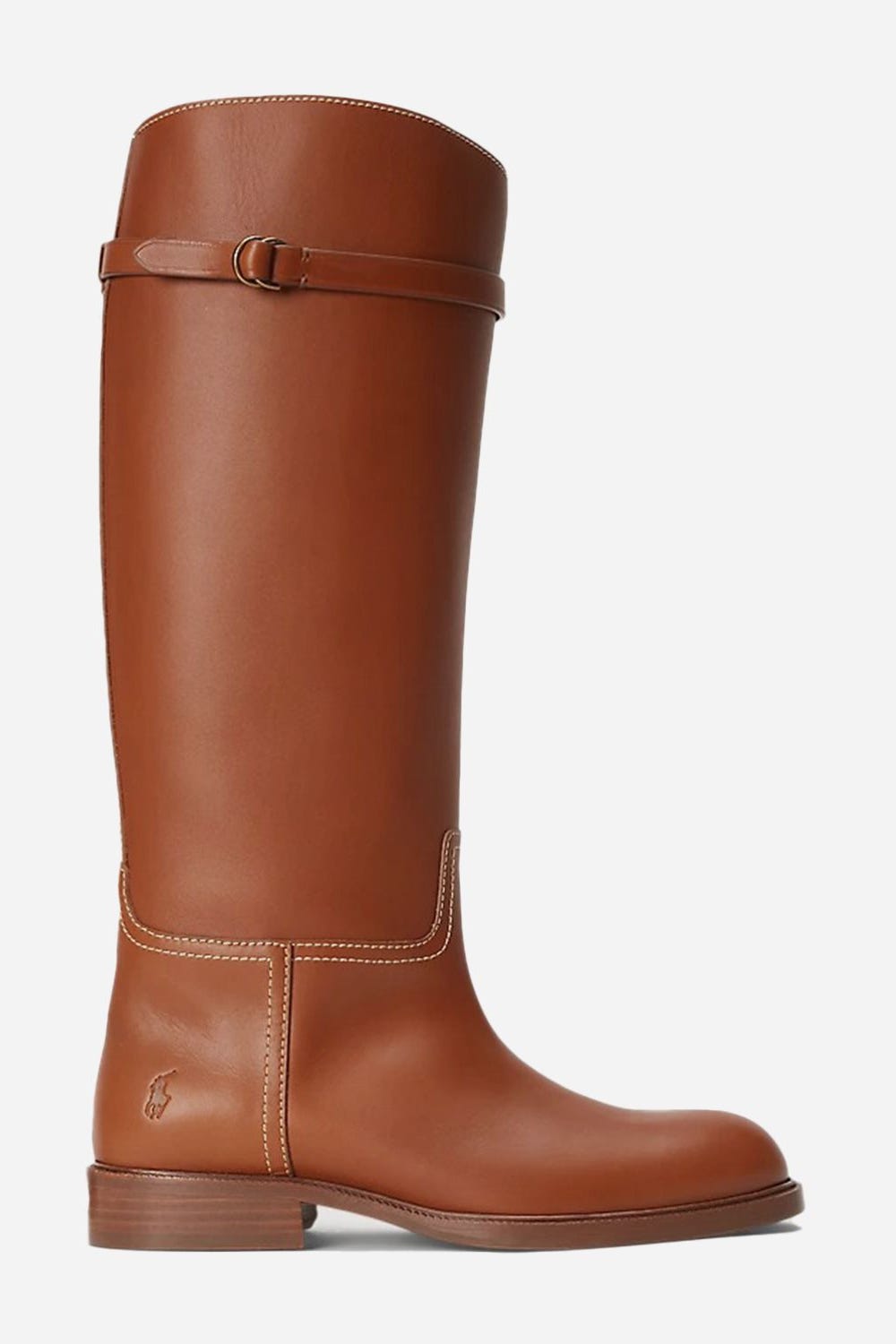 Calfskin Tall Riding Boot